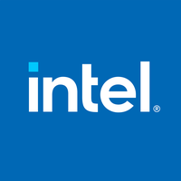 Intel 2021 logo - boxed